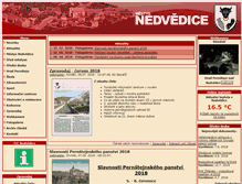 Tablet Screenshot of nedvedice.cz